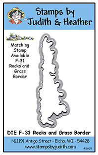 DIE F-31 Rocks and Grass Border